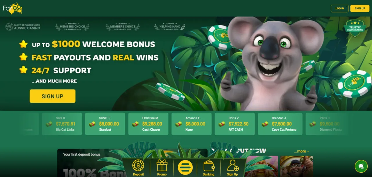 review Fair Go logo
