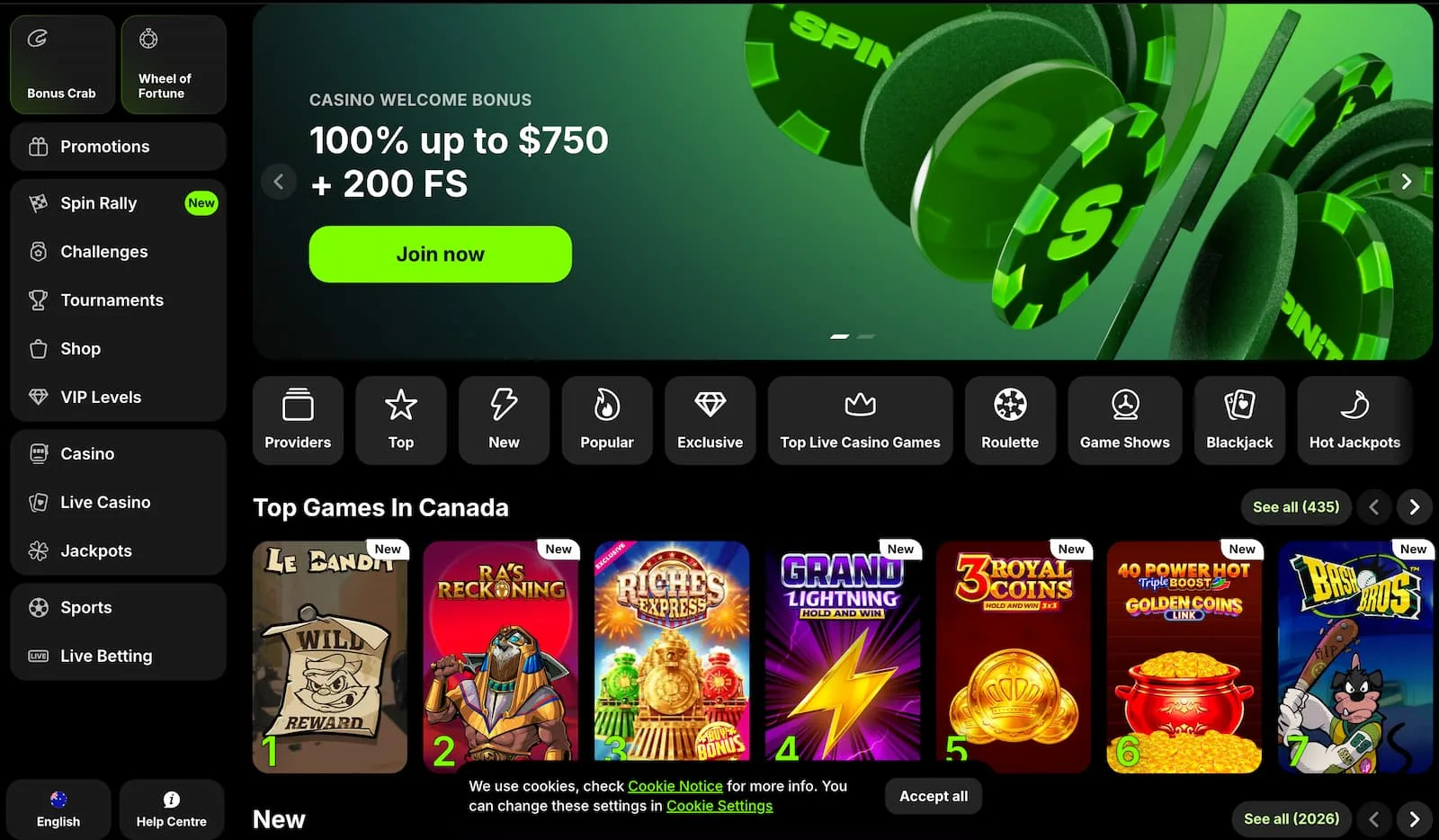 review Spinit Casino logo