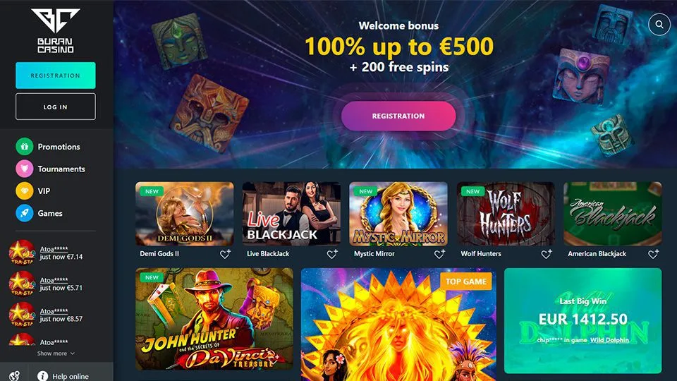 review Buran Casino
