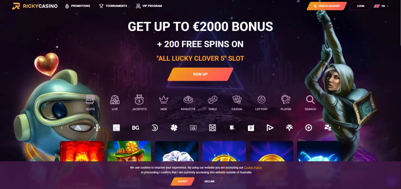 review Ricky Casino