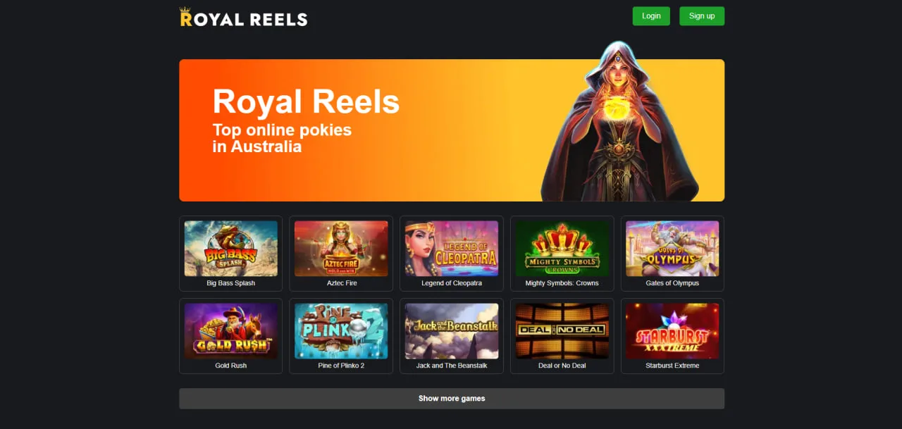 review Royal Reels