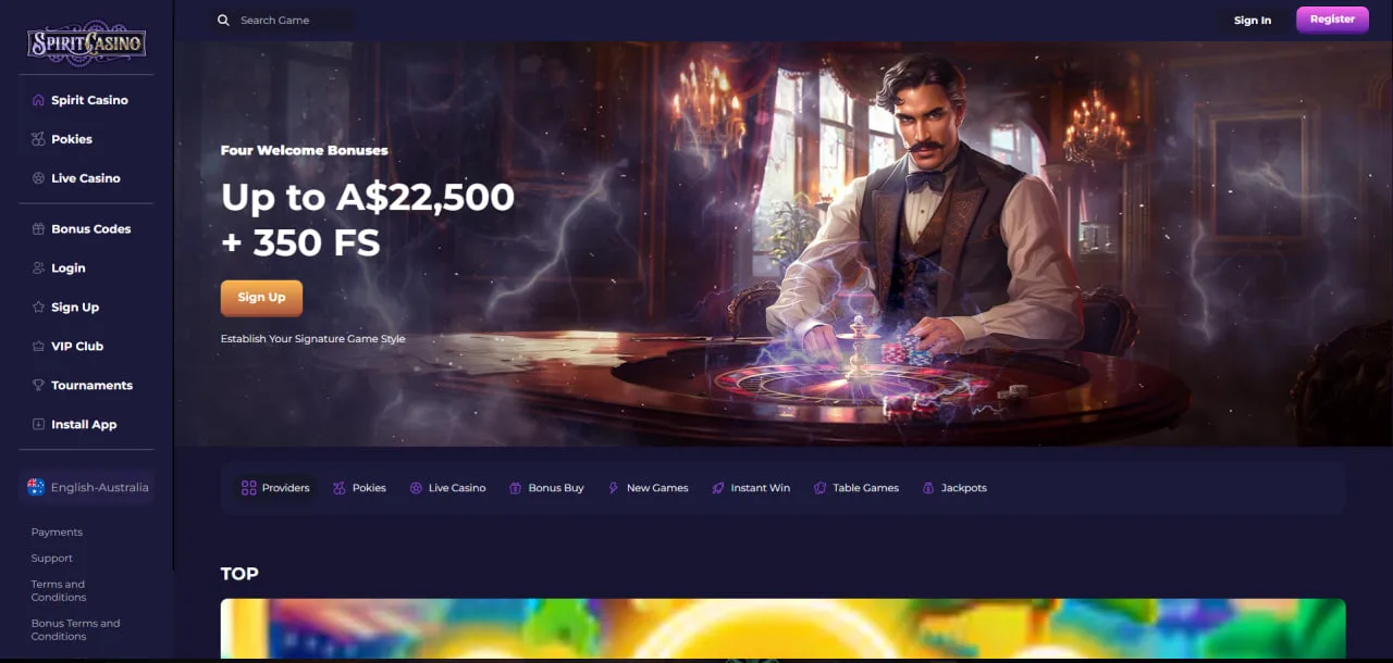 review Spirit Casino
